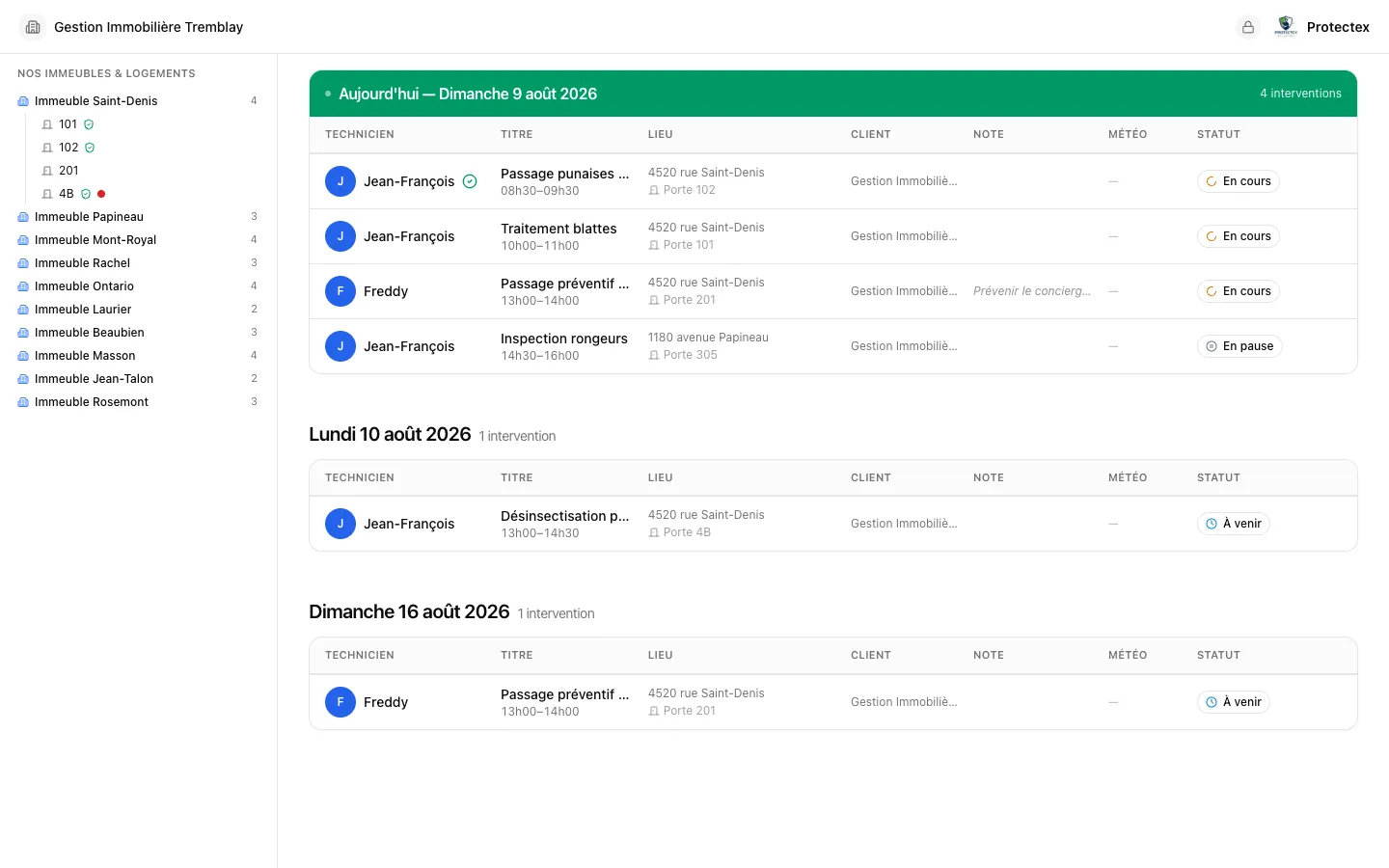 Portail client Atlas